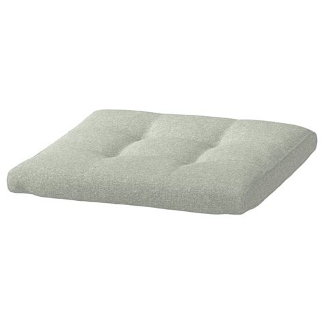 POÄNG footstool cushion, Gunnared light green, 55x50 cm (215/8x195/8 ...