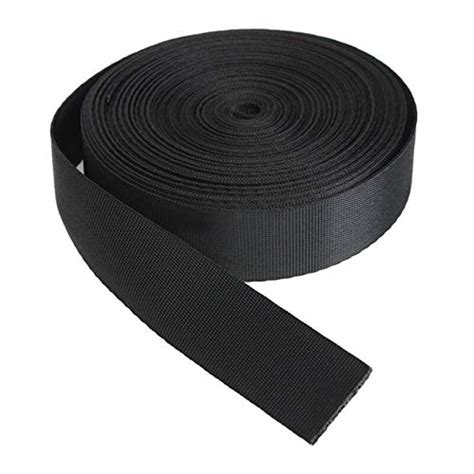 Buy GD - Ribbons - Black 10 Yards Nylon Webbing Tape Multi-use Strap ...