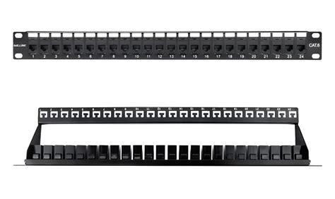 Buy iwillink 24 Port RJ45 Through Coupler 1U Cat6 Patch Panel UTP 19 ...