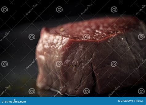 Filet Mignon: a Tender, Lean Cut of Beef from the Tenderloin Stock Illustration - Illustration ...