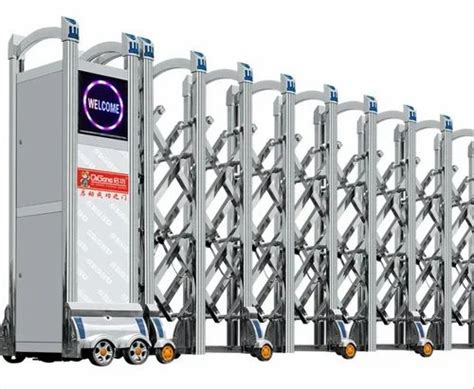 Retractable Collapsible Gate - Motorized rolling retractable gates ...