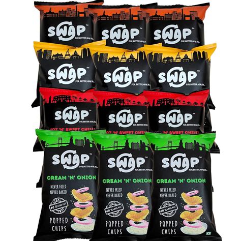SWAP Popped Potato Chips I Healthy Snacks I No Artificial Additives l ...