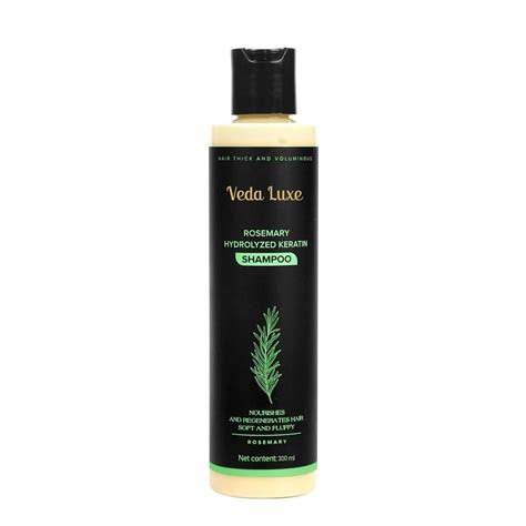 Buy Veda Luxe Rosemary Hydrolyzed Keratin Shampoo – Strengthening ...