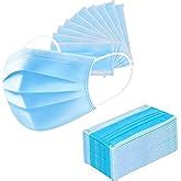 ARNV 3-Ply Non-Woven Fabric Disposable Surgical Mask (Blue, Pack of 50 ...
