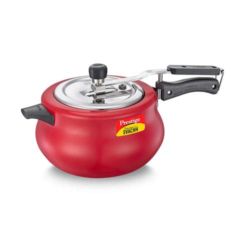 Prestige Svachh, 10753, 5 L, Nakshatra Duo Red Handi, With Deep Lid For ...