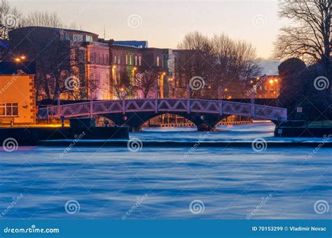Limerick City with Shannon River Stock Image - Image of limerick ...