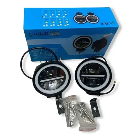 HJG Original 140W MINUS LIGHT Dual Color Yellow/White LED Fog Lights w ...