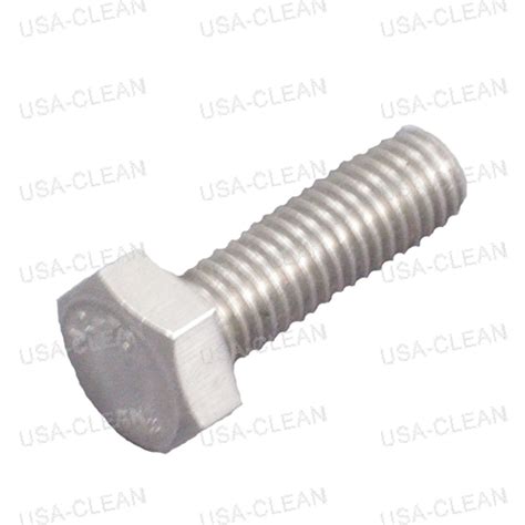 Bolt M8-1.25 x 25mm hex head full thread stainless steel 999-0501 ...