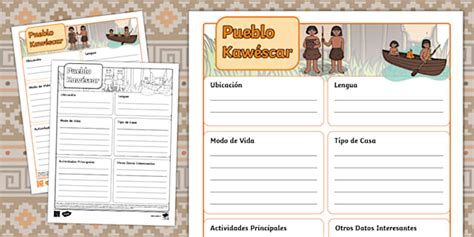 Ficha de Investigación: Pueblo Kawésqar