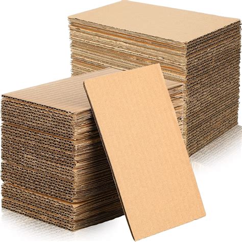 100 Pcs Corrugated Cardboard Sheets Set Corrugated India | Ubuy