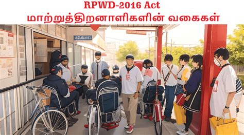 மாற்றுத்திறனாளிகள் சட்டம் (RPWD) இந்தியா-2016 (அறிக)