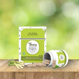 Healing Home Wellness Lemon Grass Tea 25 tablets Price in India - Buy ...