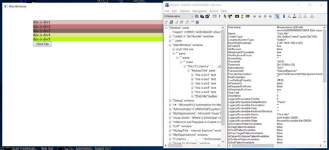 Microsoft UI Automation 的图像结果