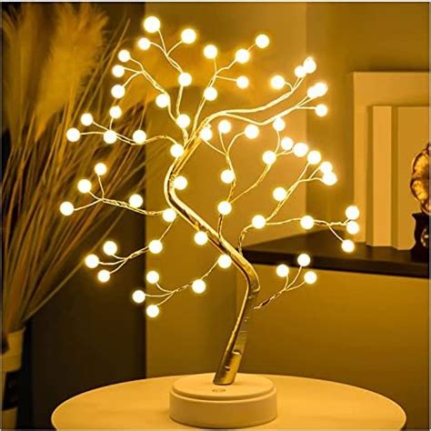 Buy Gesto Plastic Bonsai Trees Lamp, Diy Artificial Tree Lamp With 36 ...