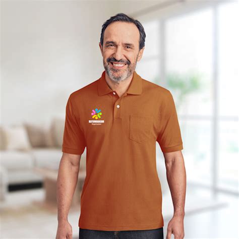 Custom Polo T-shirts | Print Branded Polo Shirts with Logo | VistaPrint