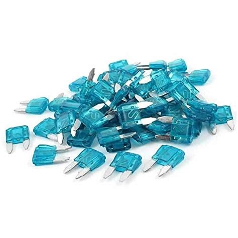 100 Pack Auto Fuses 15 AMP APM/ATM 32V Mini Blade Style Fuses 15A Short ...