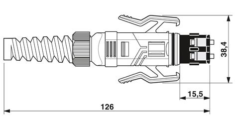 VS-SCRJ-POF-FA-IP67 - FO connectors - 1657009 | Phoenix Contact