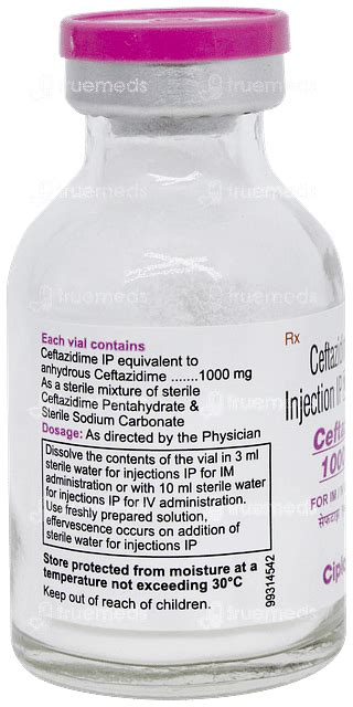 Ceftaz 1000 Mg Injection: Uses, Side Effects, Price & Substitutes