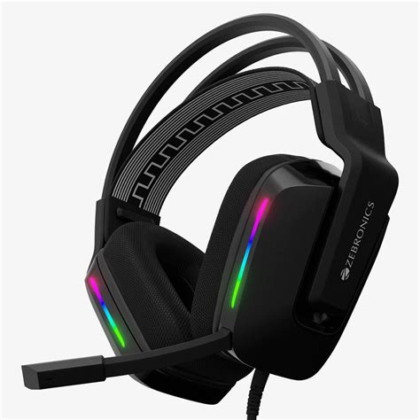 Gaming Headphones - Dolby Atmos RGB Headsets India | Zebronics