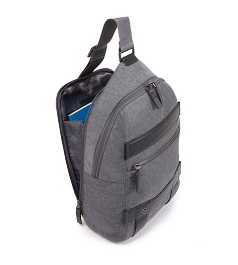 Piquadro Ross Unisex Crossbody Bag