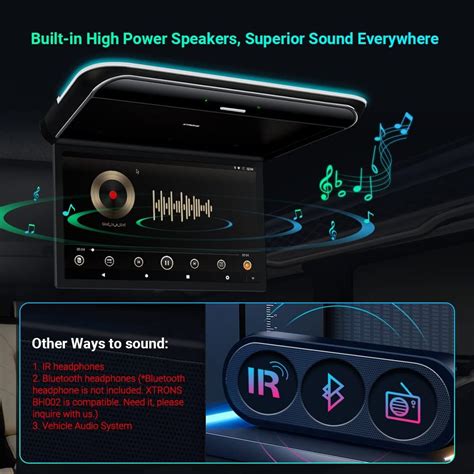 Buy XTRONS Android Car Overhead Player 19.5 Inch Wide IPS Screen 8K ...