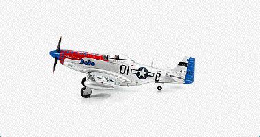 P-51D Mustang QI-B DoDo flown by Captain Clinton Burdick, 361st FS ...