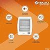 Bajaj RHX-2 Halogen Heater | 2 Heat Settings-400W/800 Watts | Noiseless ...