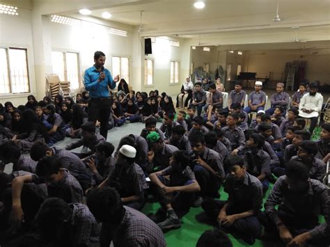 Organized Awareness programme at Ahle bait high School & Junior college
