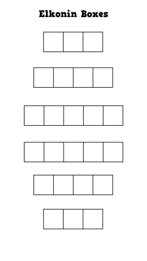 19 Elkonin Box Worksheets Kindergarten | Elkonin boxes, Kindergarten ...