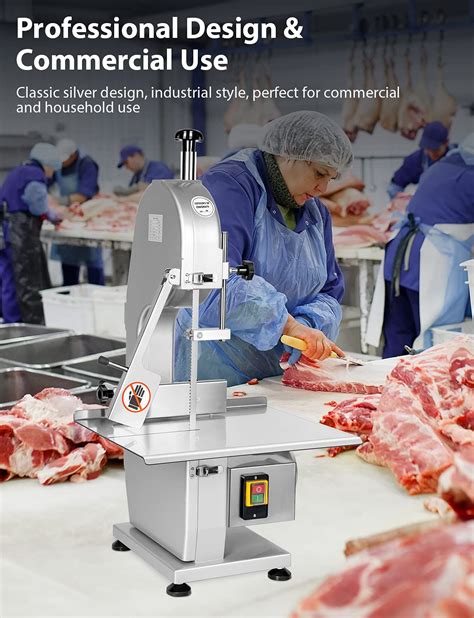 1500W Commercial Bone Saw Machine 20 x 15 Inch Workbench Electric ...