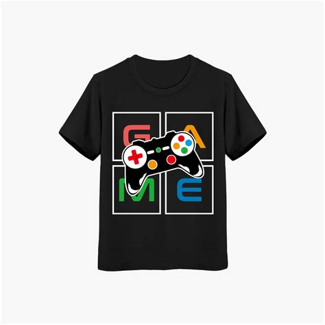 Trendy Game Controller Graphic T-Shirt for Kids boys – noo-brand.in