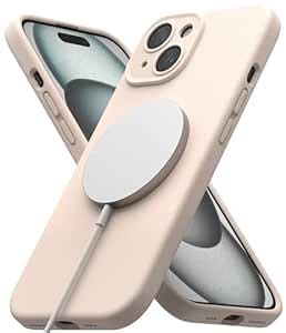 Ringke Silicone Magnetic Compatible with iPhone 15 Plus Case Cover ...