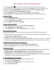 Excel Module 4 的图像结果