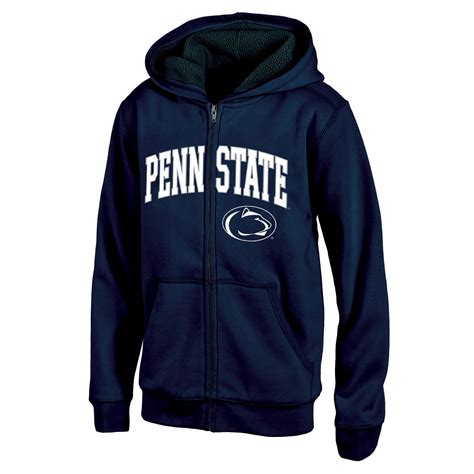NCAA Boys' Sherpa-Lined Full-Zip Hoodie - Penn State Nittany Lions