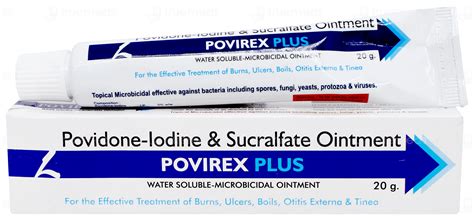 Povirex Plus Ointment 20 Gm - Uses, Side Effects, Dosage, Price | Truemeds