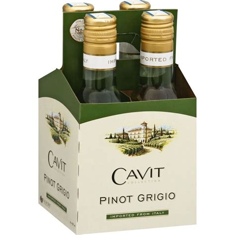 Cavit Collection Pinot Grigio 187 mL Bottles - Shop Wine at H-E-B