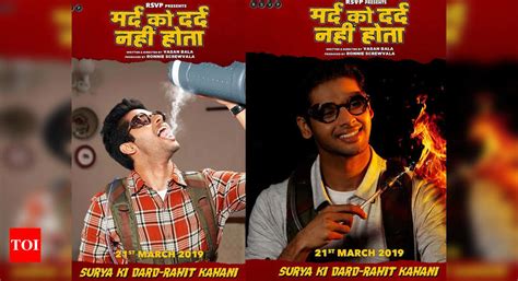 Abhimanyu Dassani plays with fire and water in 'Mard Ko Dard Nahi Hota ...