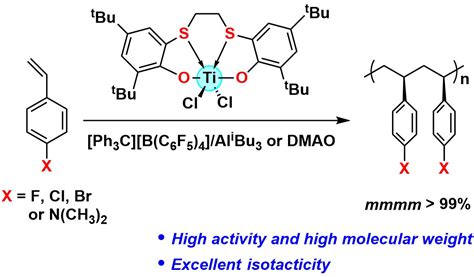 Isospecific Polymerization of Halide- and Amino-Substituted Styrenes ...