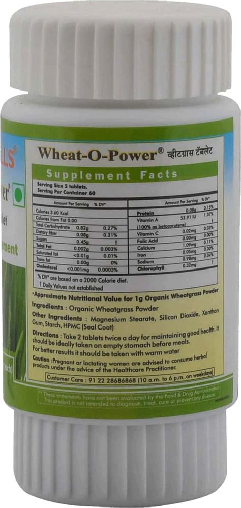 Buy HERBAL HILLS WHEATGRASS 120 TABLET Online & Get Upto 60% OFF at ...