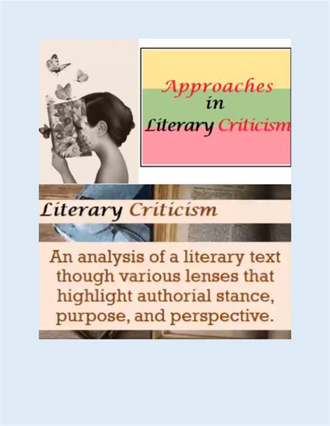 What Is Literary Criticism In English Literature at Stephen Gallagher blog