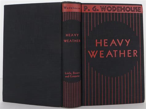 Heavy Weather by Wodehouse, P. G.: Very good. hardcover (1933) First ...