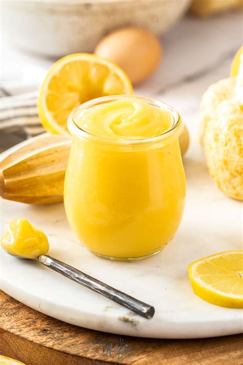 🍋 Easy Lemon Curd - 4 ingredients, 10 minutes! - Sugar Salt Magic