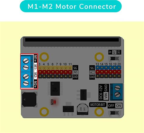 EF ELECFREAKS ELECFREAKS microbit Motor:bit 3v/5v Expansion Board India ...