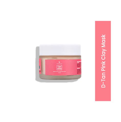 Pink Clay & D Tan Face Mask with Kaolin & Alpha Arbutin Extract – The ...
