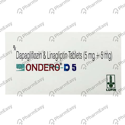 Ondero D 5mg Strip Of 10 Tablets: Uses, Side Effects, Price & Dosage ...