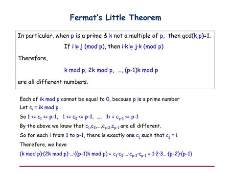 wilson's and fermat little theorem .ppt