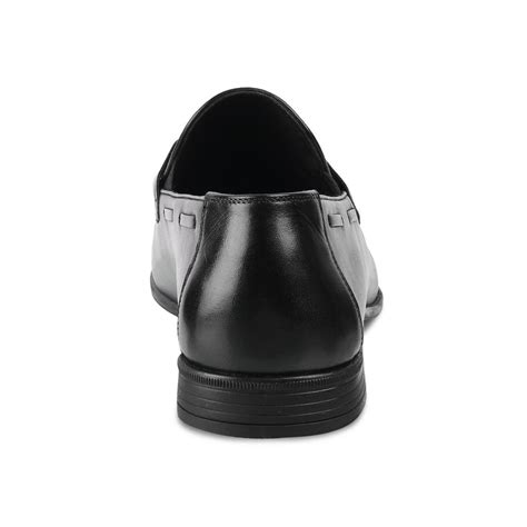 Buy Sobaa Black Horse Bit Loafers for Men at Tresmode