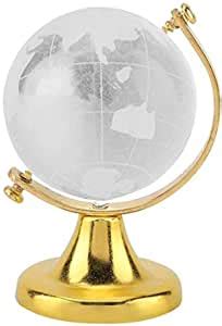 Tej Gifts - Feng Shui Small Glass Globe for Office Table World Map For ...