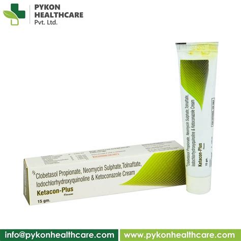 Pharmaceutical Cream - Ciprofloxaciin Metronidazole Terbinafine ...