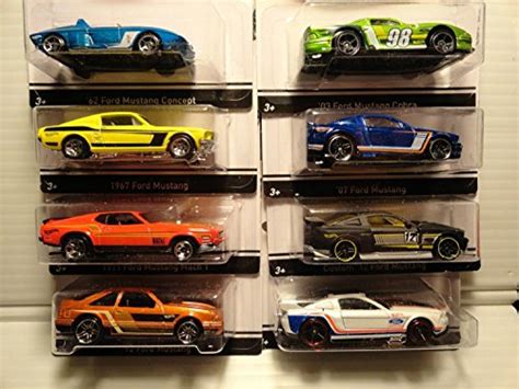 Buy 2014 Hot Wheels Walmart Exclusive Mustang 50 Years Complete Set of ...